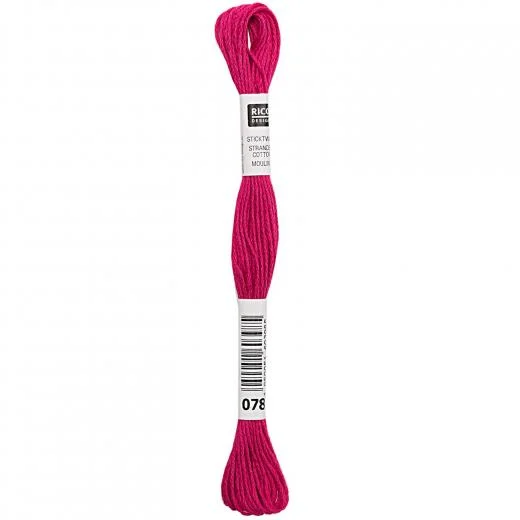 Rico Design Sticktwist - Farbe 78 pink