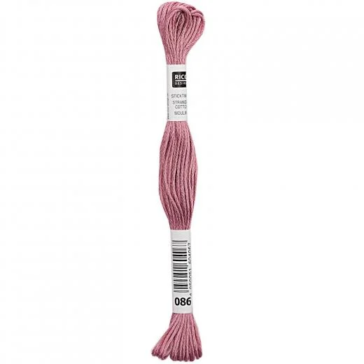 Rico Design Sticktwist - Farbe 86 weinrot
