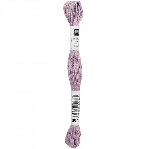 Rico Design Sticktwist - Farbe 94 aubergine