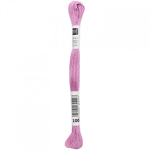 Rico Design Sticktwist - Farbe 100 flieder