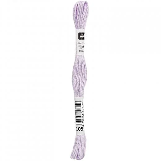 Rico Design Sticktwist - Farbe 105 helllila
