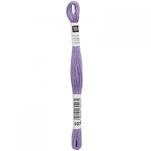 Rico Design Sticktwist - Farbe 107 helllila