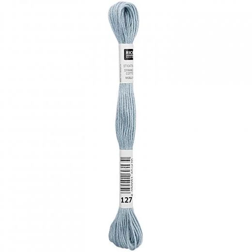 Rico Design Sticktwist - Farbe 127 eisblau