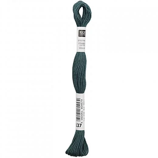 Rico Design Sticktwist - Farbe 137 petrol