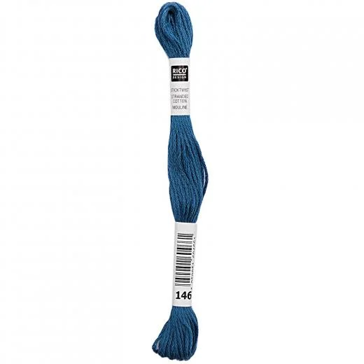 Rico Design Sticktwist - Farbe 146 pazifik