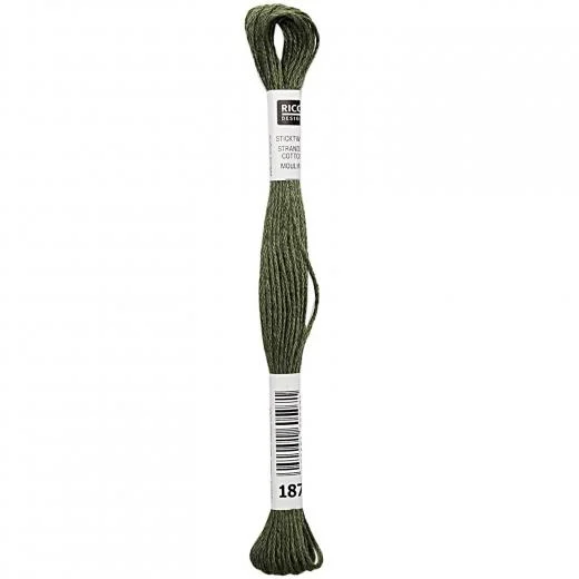 Rico Design Sticktwist - Farbe 187 khaki