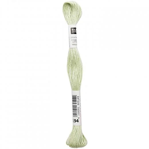 Rico Design Sticktwist - Farbe 194 salbei
