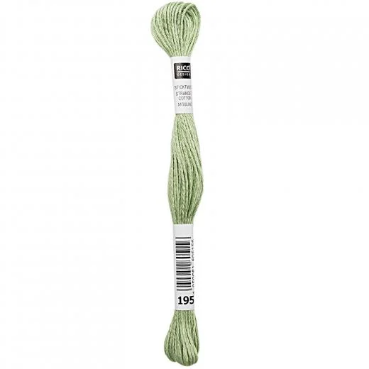 Rico Design Sticktwist - Farbe 195 salbei