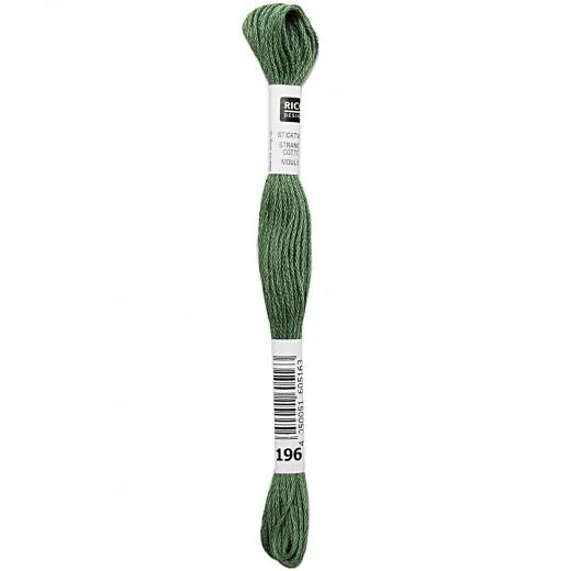Rico Design Sticktwist - Farbe 196 salbei