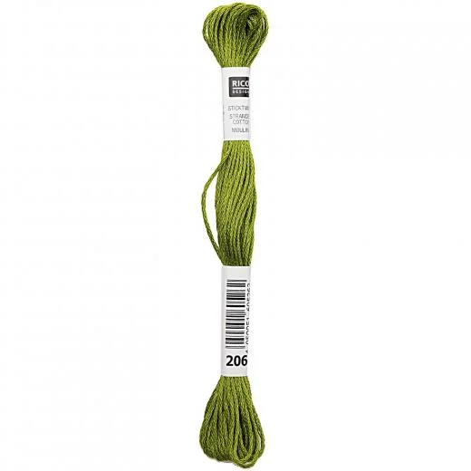 Rico Design Sticktwist - Farbe 206 kiwigrün
