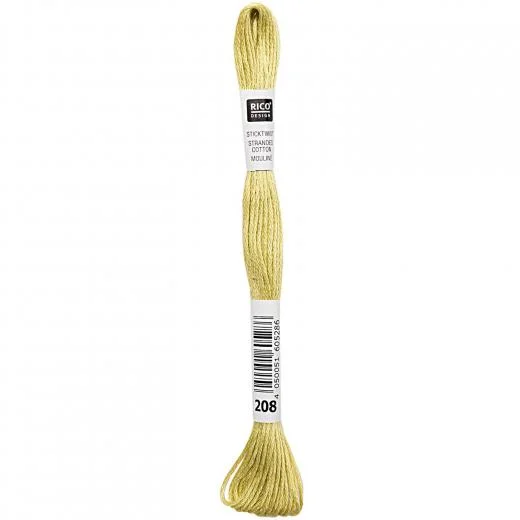 Rico Design Sticktwist - Farbe 208 olivgrün