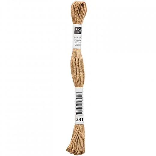 Rico Design Sticktwist - Farbe 231 sand