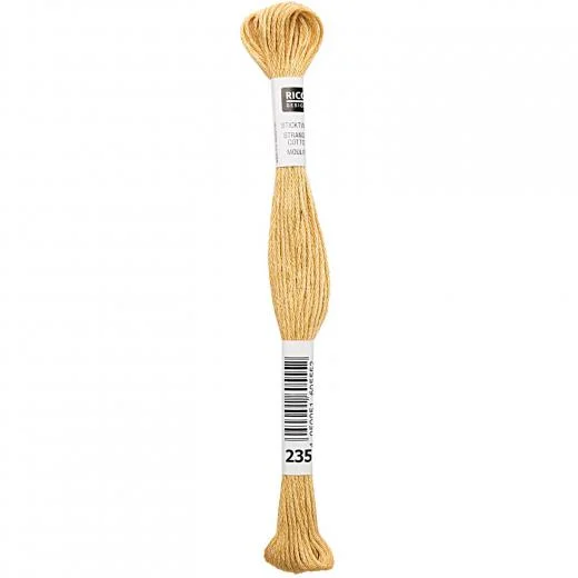 Rico Design Sticktwist - Farbe 235 senf