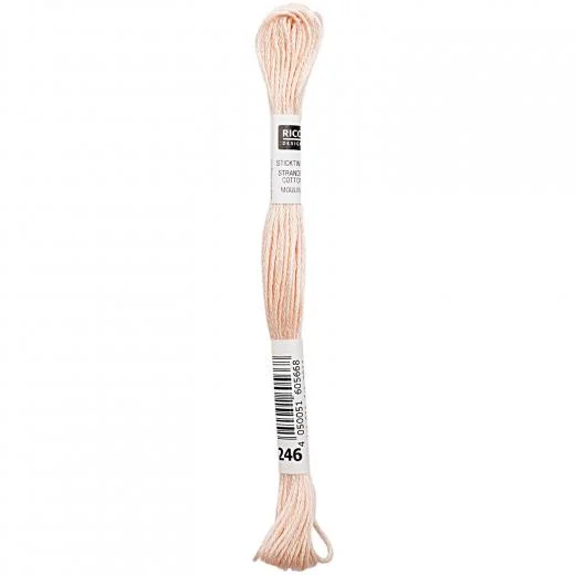 Rico Design Sticktwist - Farbe 246 rotbraun