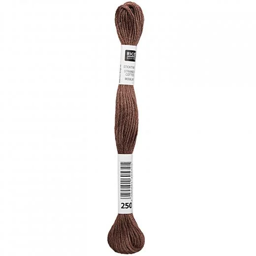 Rico Design Sticktwist - Farbe 250 rotbraun
