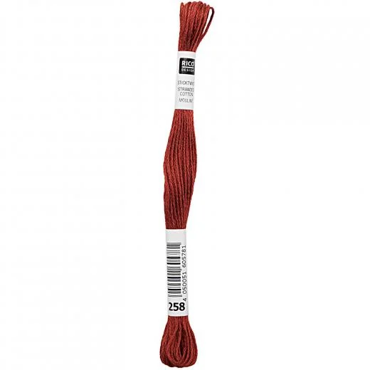 Rico Design Sticktwist - Farbe 258 henna