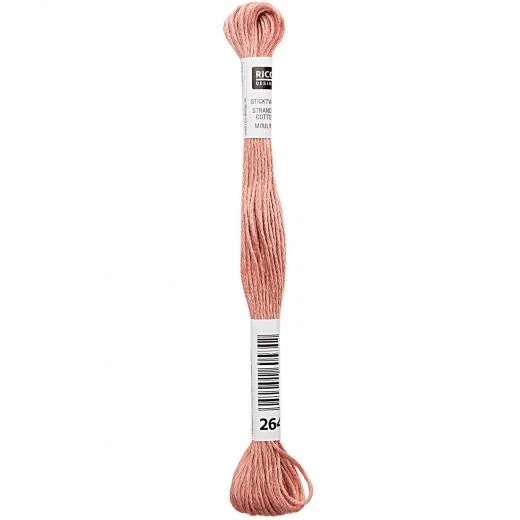 Rico Design Sticktwist - Farbe 264 apricot