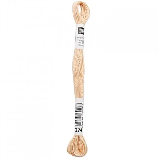 Rico Design Sticktwist - Farbe 274 braun