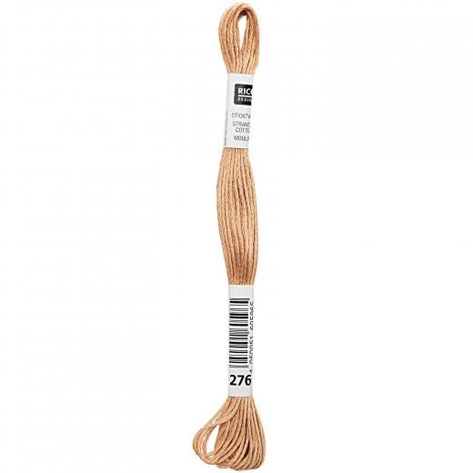 Rico Design Sticktwist - Farbe 276 braun