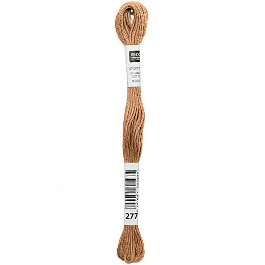Rico Design Sticktwist - Farbe 277 braun