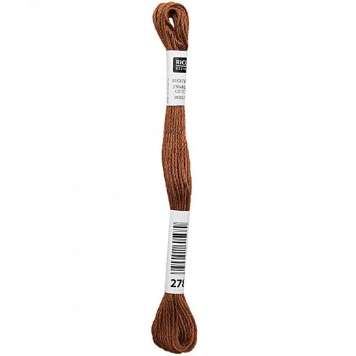 Rico Design Sticktwist - Farbe 278 braun