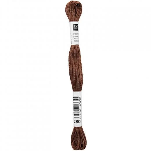 Rico Design Sticktwist - Farbe 280 braun