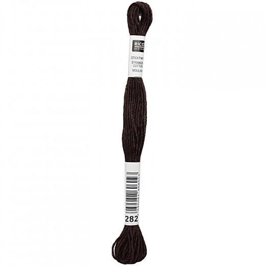 Rico Design Sticktwist - Farbe 282 braun