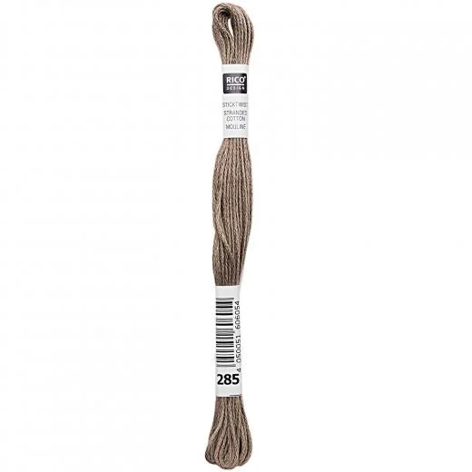 Rico Design Sticktwist - Farbe 285 steingrau