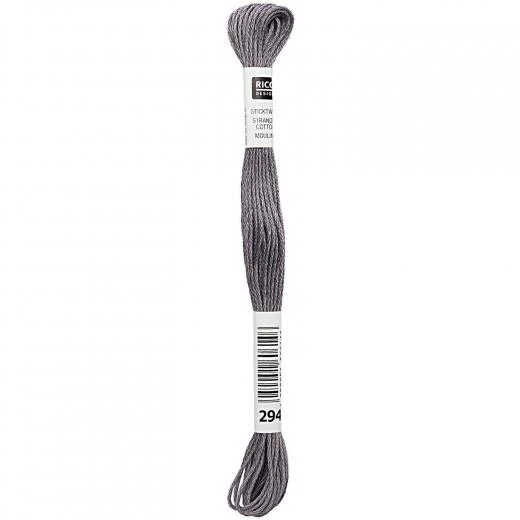 Rico Design Sticktwist - Farbe 294 dunkelgrau