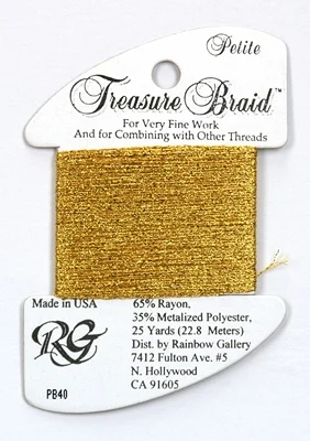 Rainbow Gallery PB40 - Egyptian Gold