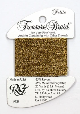 Rainbow Gallery PB36 - Antique Gold