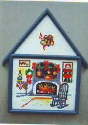 Oehlenschläger - Haus Weihnachtskamin mit Rahmen