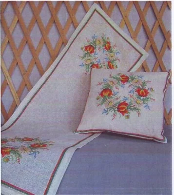 Oehlenschläger - Kissen Blumenkranz