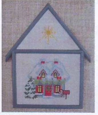 Oehlenschläger - Haus Winter mit Rahmen