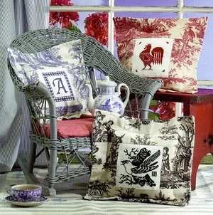 Birds Of A Feather - Toile Pillows