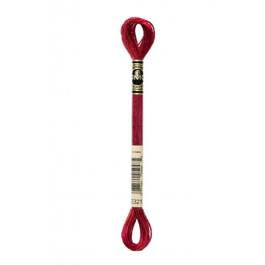 DMC Light Effects - E321 Ruby Red