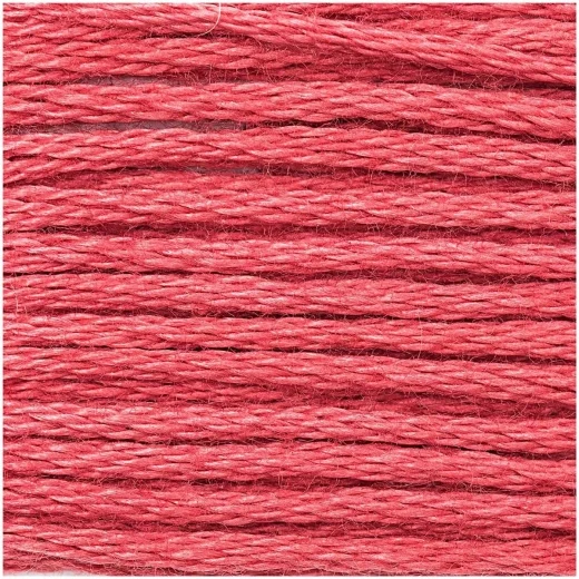 Rico Design Sticktwist - Farbe 34 lachsrot