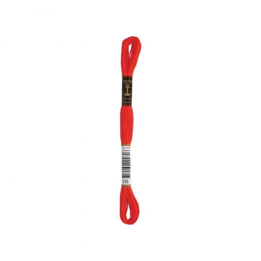 Anchor Sticktwist - 335 tomatenrot dunkel