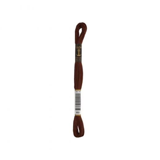 Anchor Sticktwist - 360 kaffeebraun