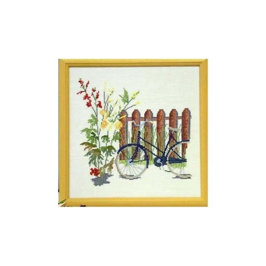 Oehlenschläger - Fahrrad am Gartenzaun
