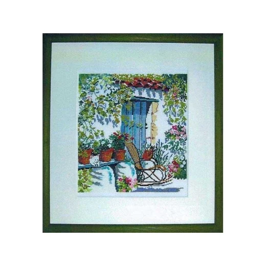 Oehlenschläger - Schaukelstuhl im Garten