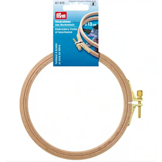 Stickrahmen (Stickring) Holz Ø 13 cm - Prym