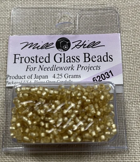 Mill Hill 62031 Seed-Frosted Beads - Gold