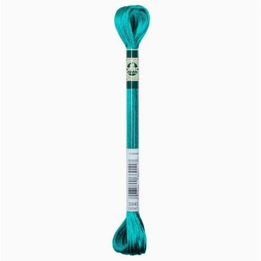 DMC Satin-Stickgarn - S943 saphir mittel
