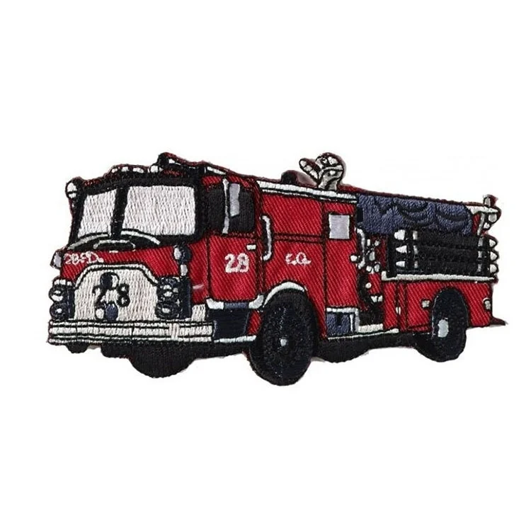 Applikation Feuerwehrauto, groß