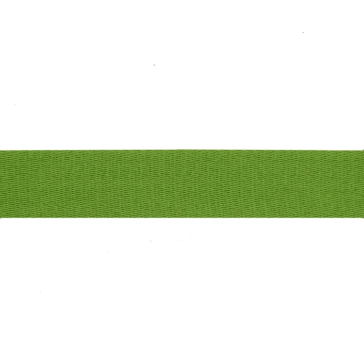 Baumwoll-Gurtband uni apfelgrün 38 mm