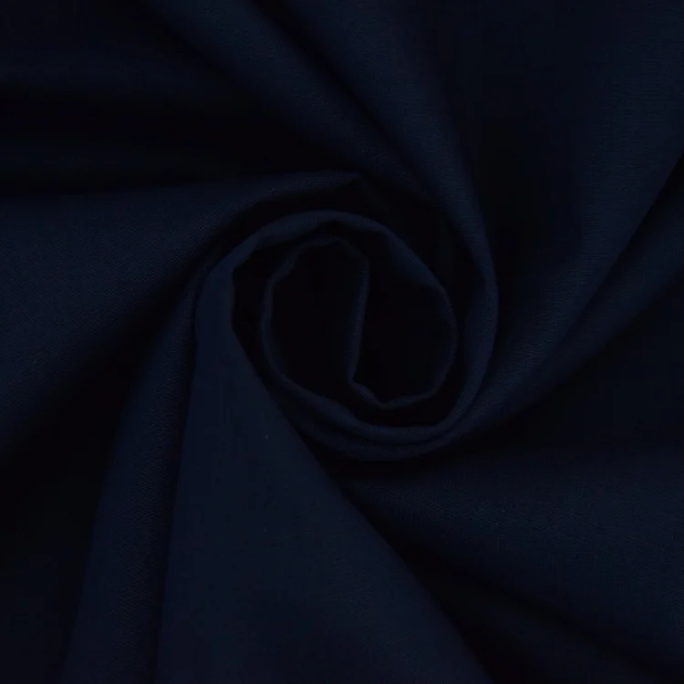 Baumwoll Popeline navy
