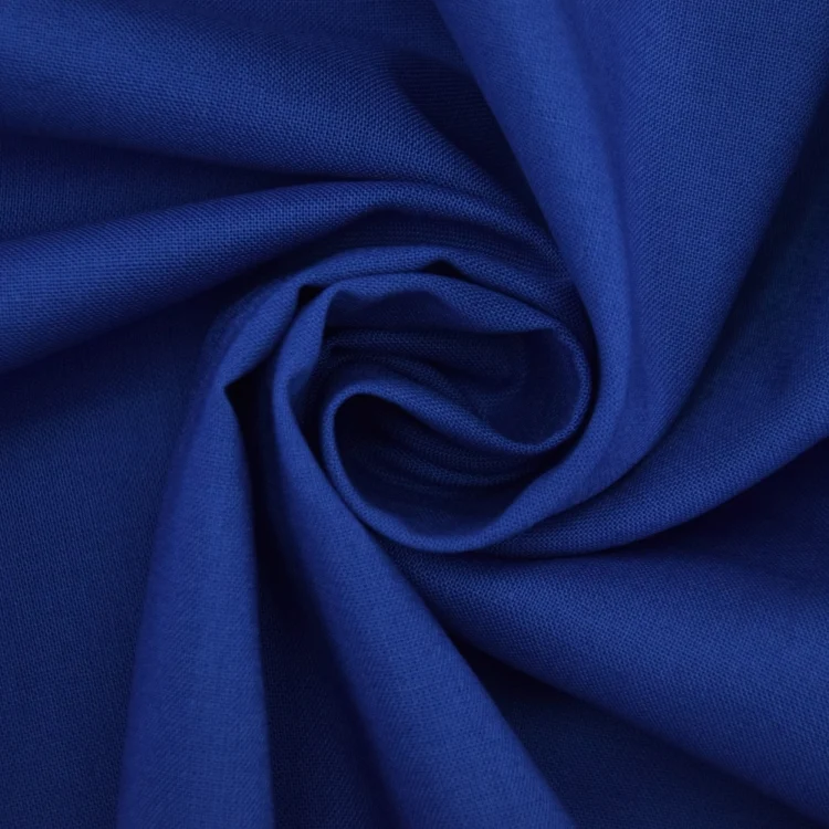 Baumwollfahnentuch, royalblau