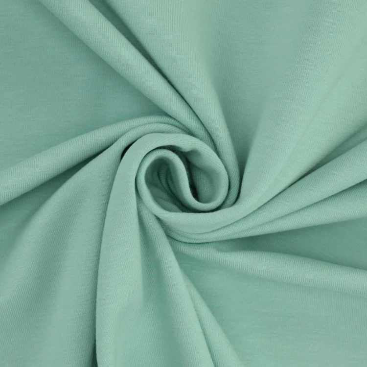 Baumwolljersey uni, blassmint