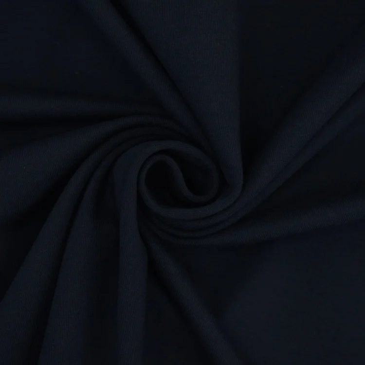 Baumwolljersey uni, indigoblau